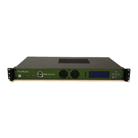 TVU networks MLink TE4100 Setup guide