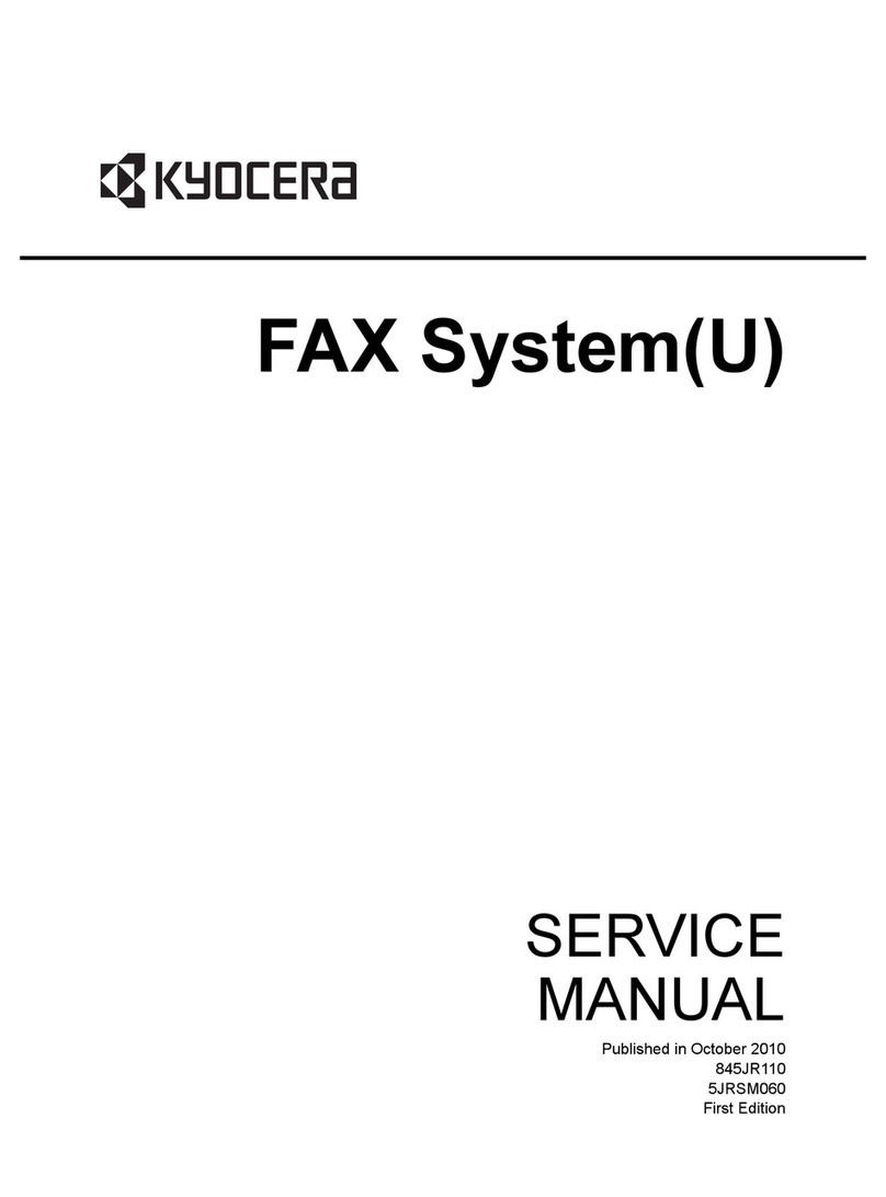 Kyocera Fax System (U) User manual