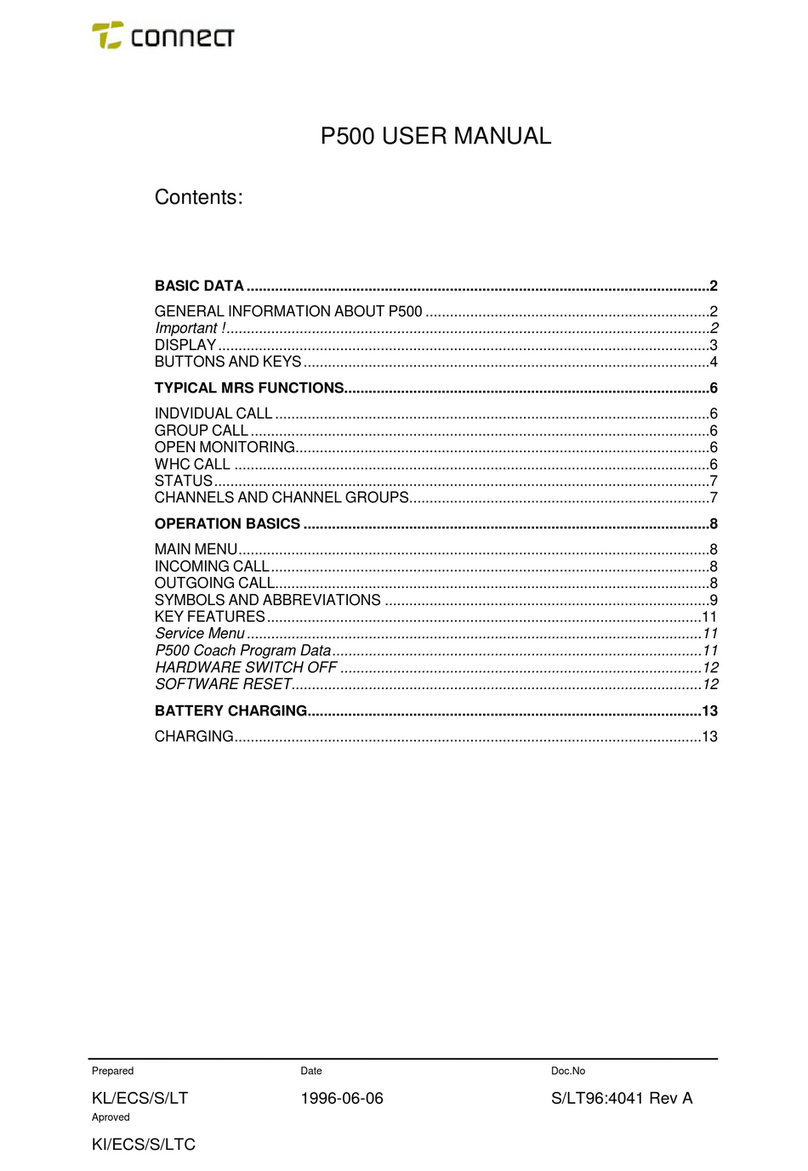 Connect P500 user manual