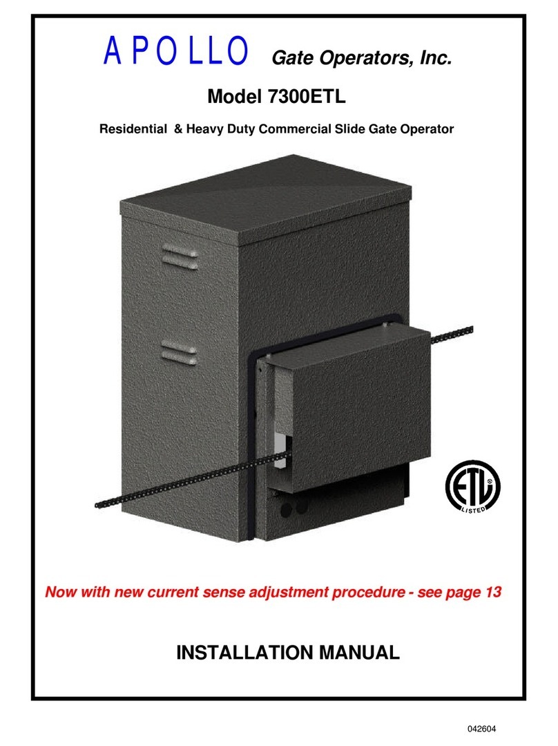 Apollo 7300ETL installation manual