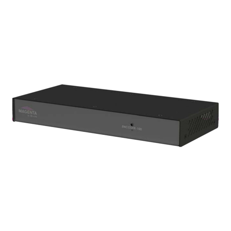 TV One Magenta Encoder-100 User manual