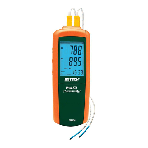Extech Instruments TM300 User manual Extech Instruments TM300 User manual
