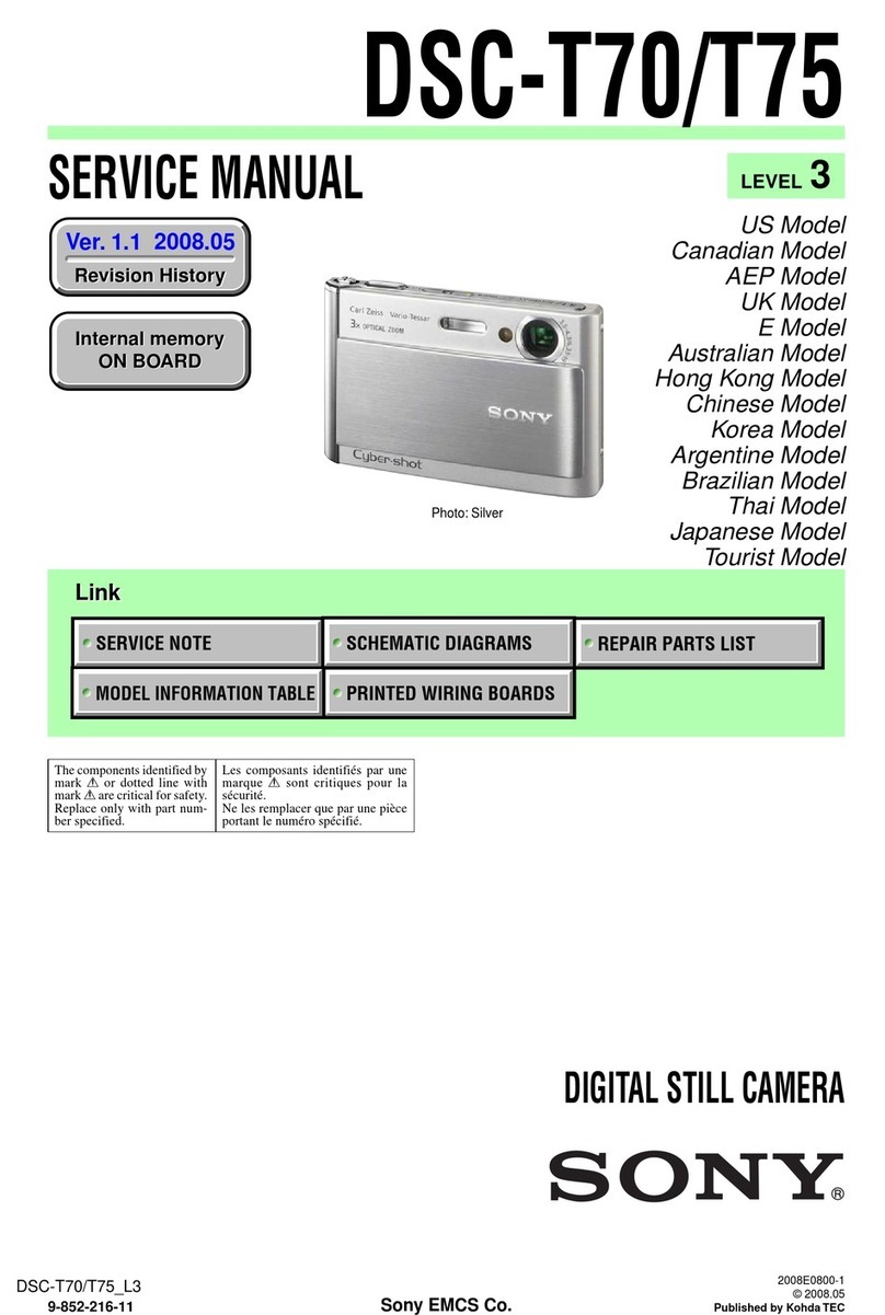 Sony Cyber-shot DSC-T75 User manual
