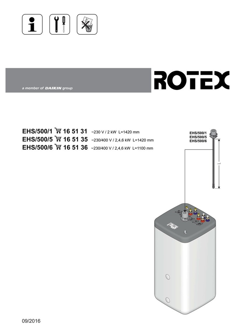 Rotex EHS/500/5 manual