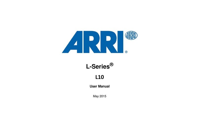 ARRI L10 user manual