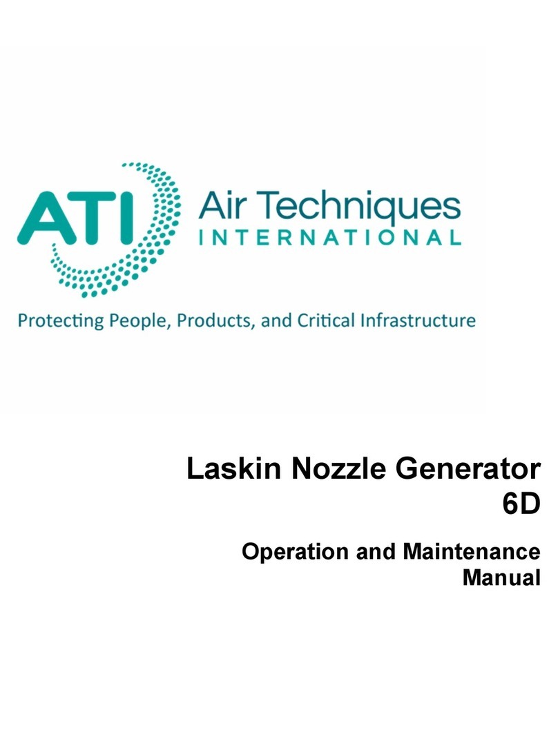 Air Techniques 6D Operation and maintenance manual