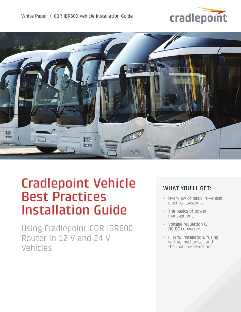 Cradlepoint COR IBR600 installation guide