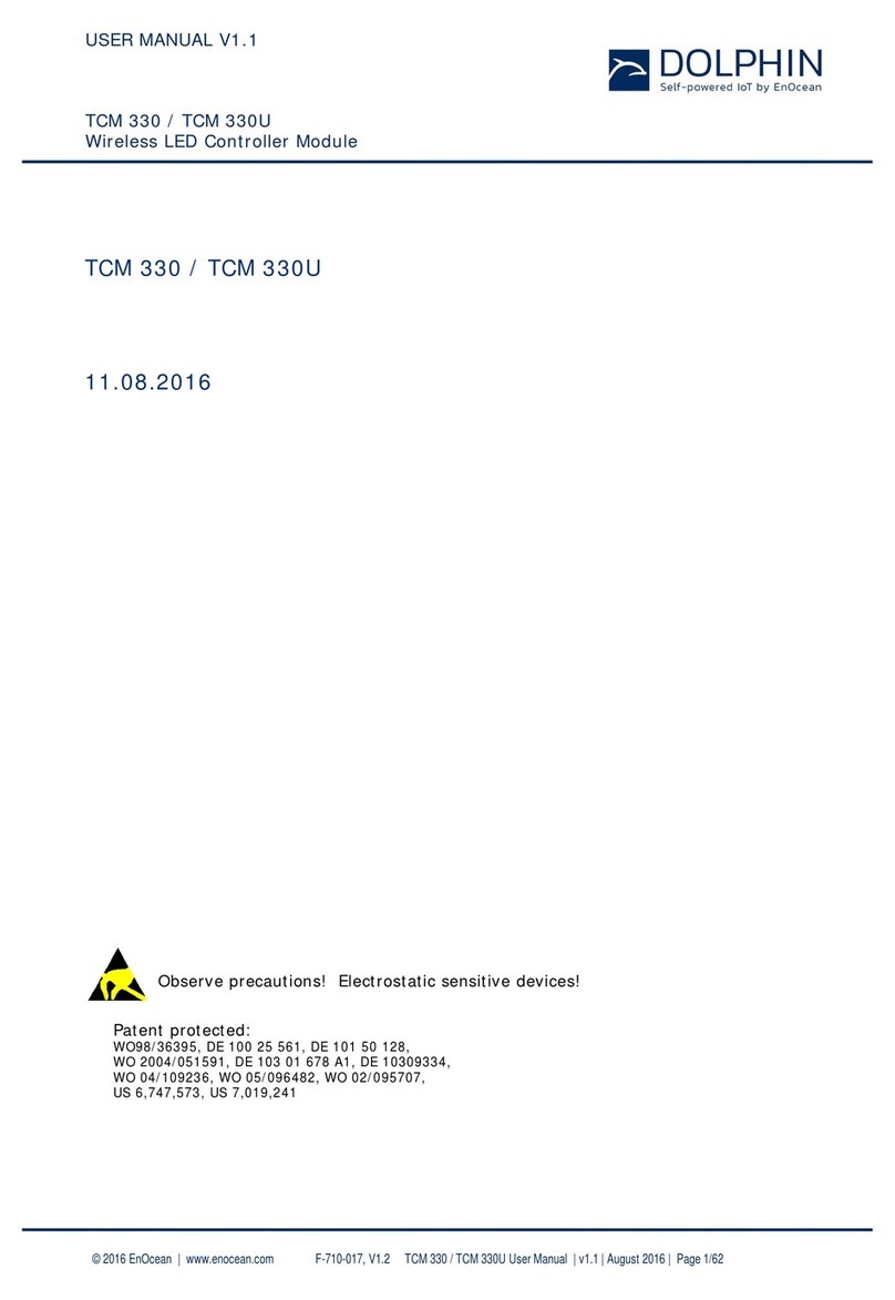 Dolphin TCM 330 user manual
