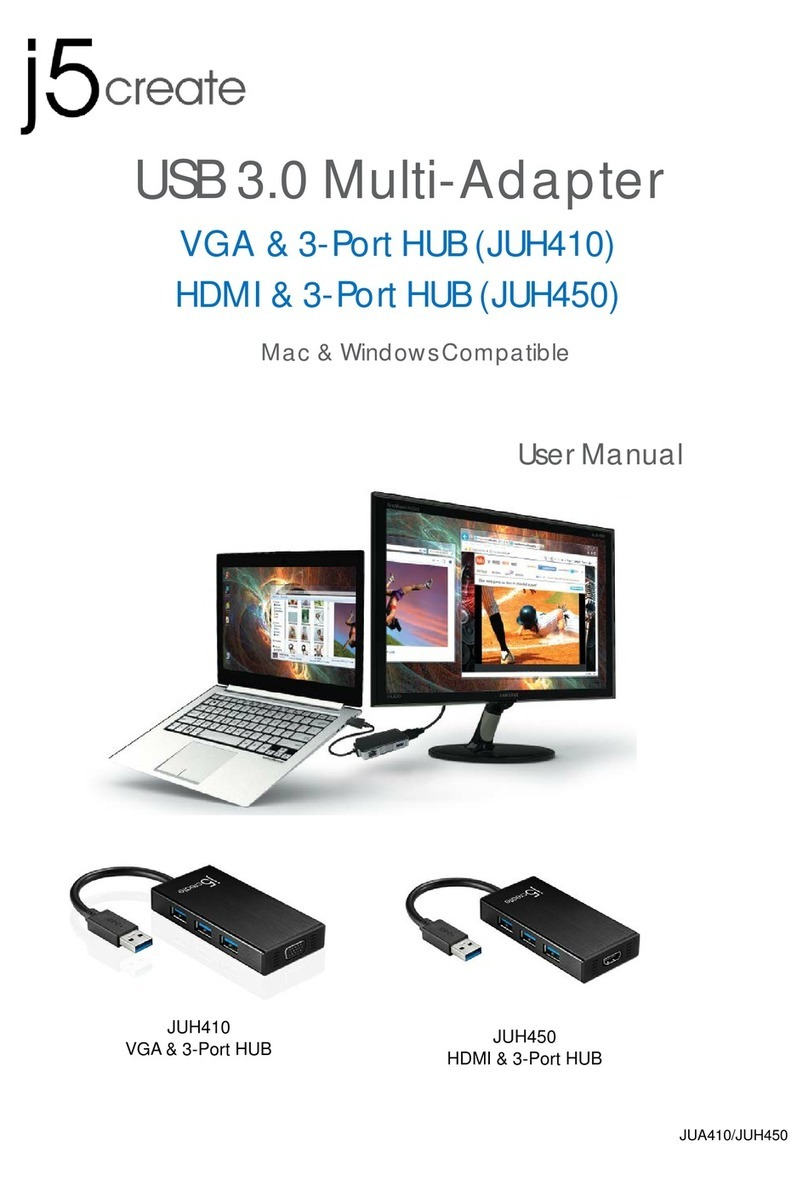 j5 create JUH450 user manual