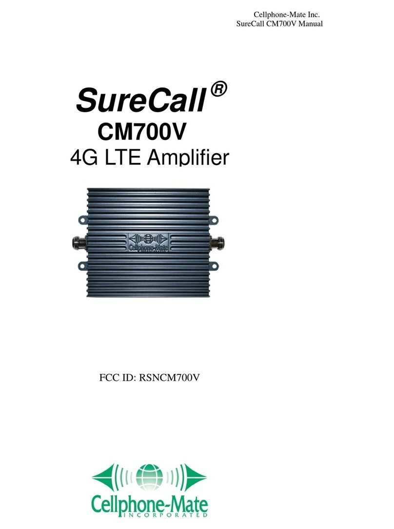 Cellphone-Mate SureCall CM700V manual