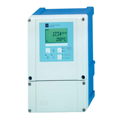Endress+Hauser Liquisys M CLM223 operating instructions
