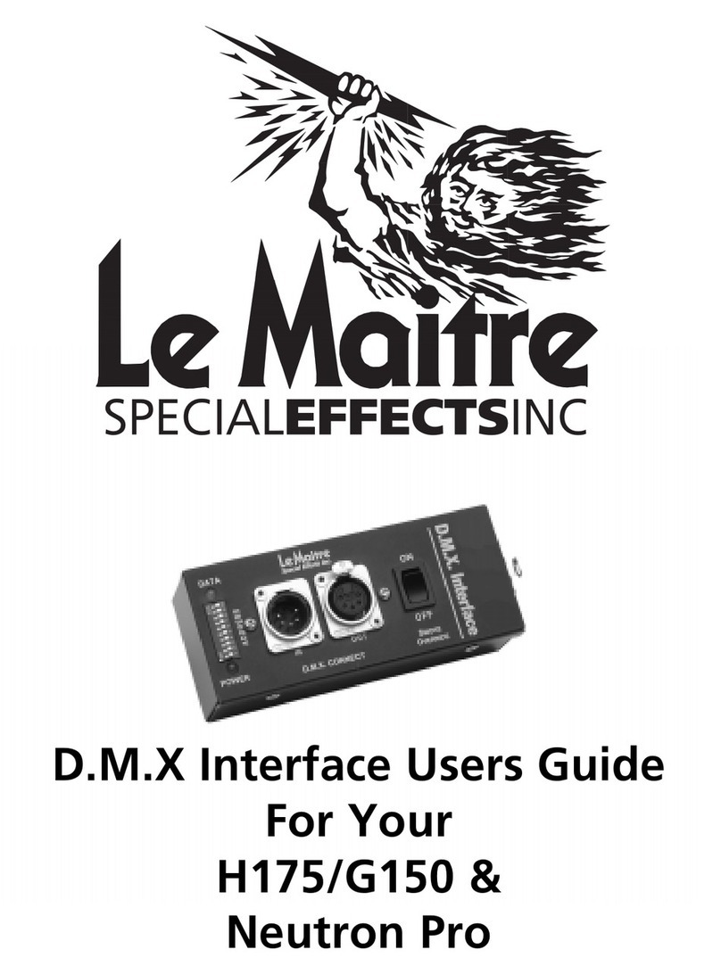 LeMaitre H175/G150 user guide