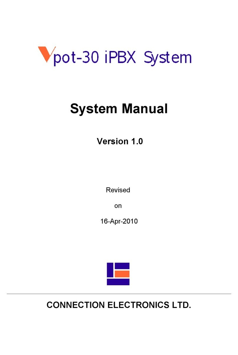 Connection Electronics X200E User guide