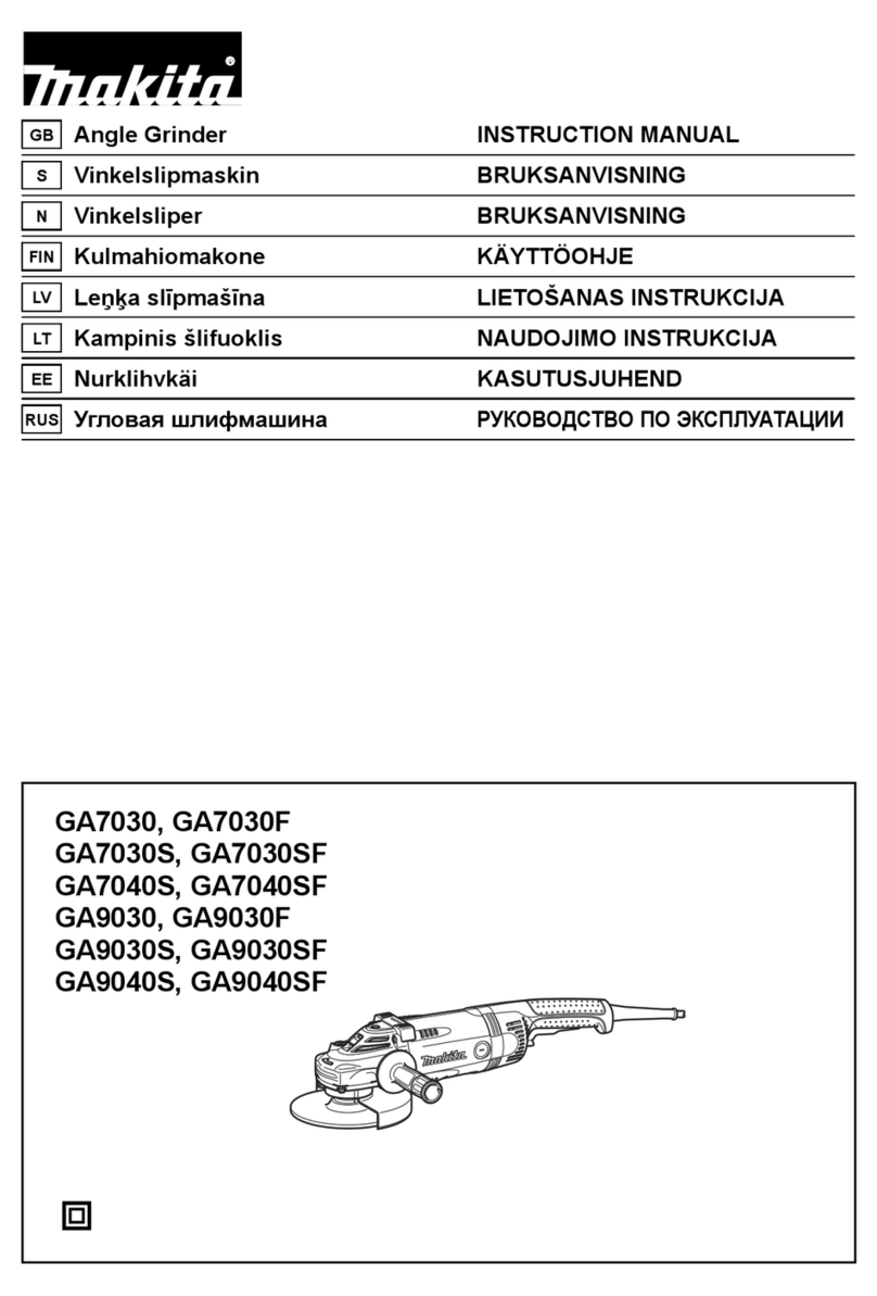 Makita GA7030 instruction manual