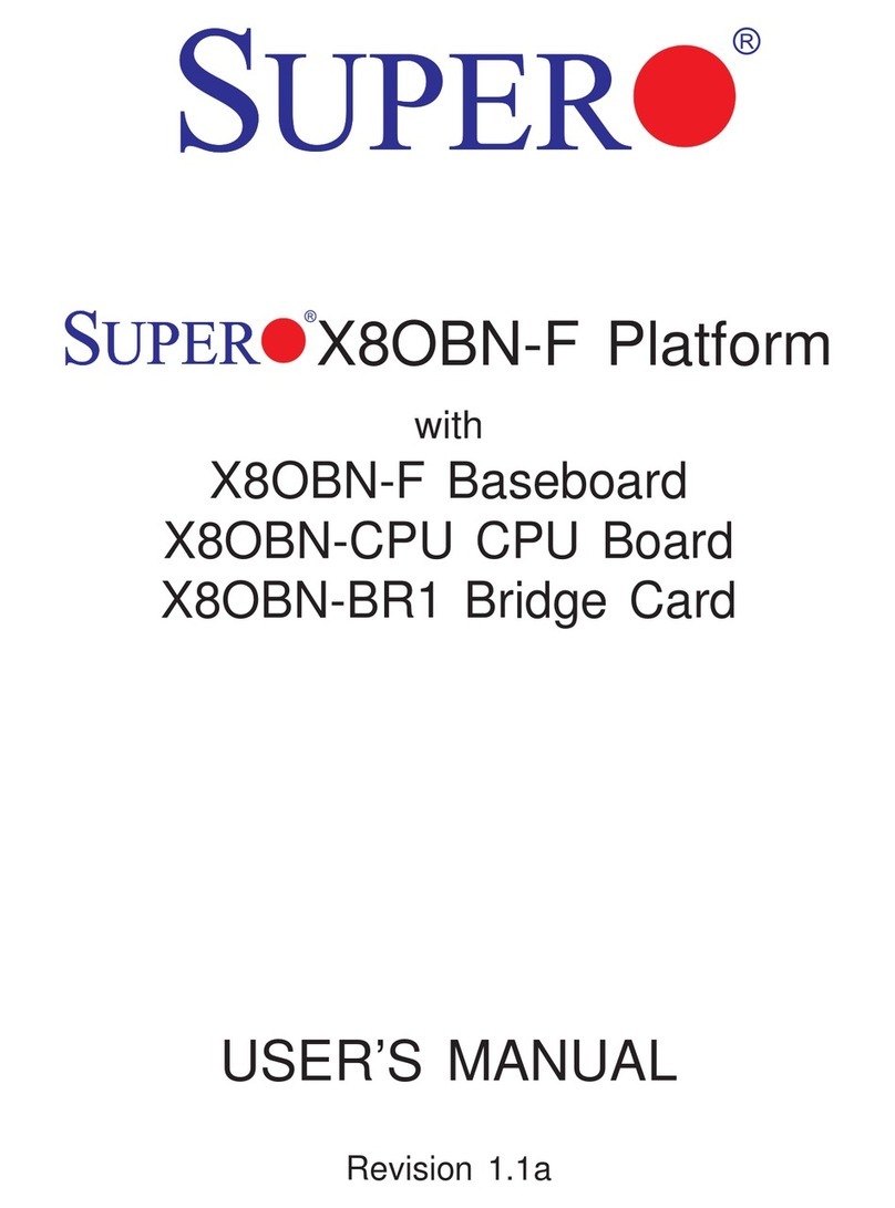 Supermicro X8OBN-F User manual Supermicro X8OBN-F User manual