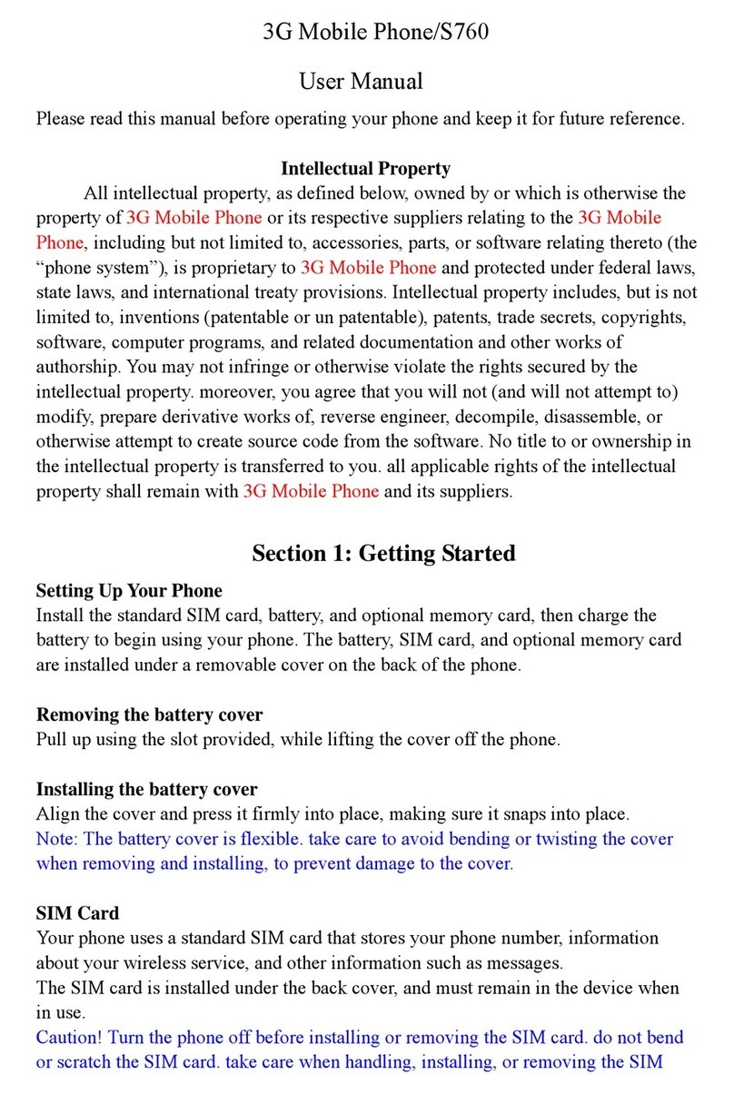 Senwa S760 User manual