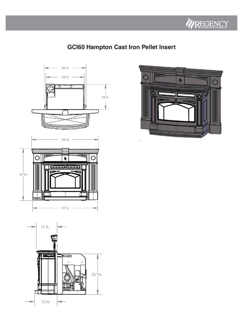 Regency GCI60 User manual