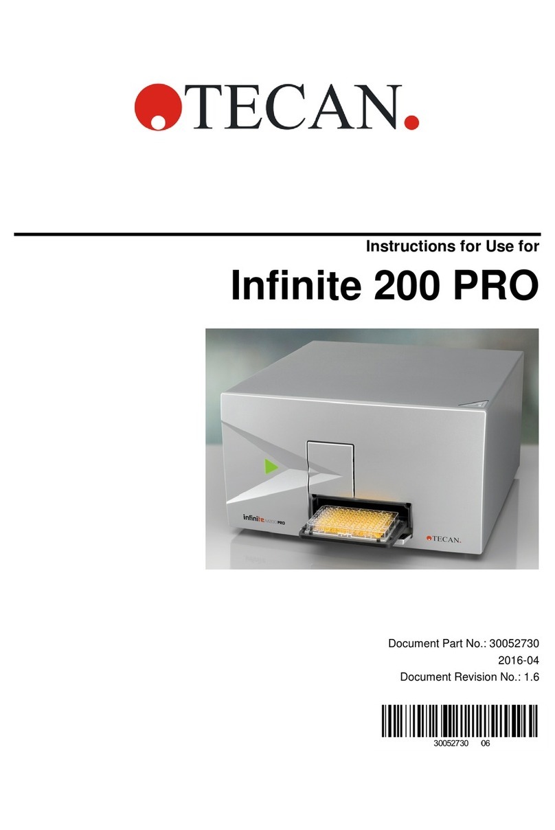 tecan Infinite 200 PRO Instructions for use