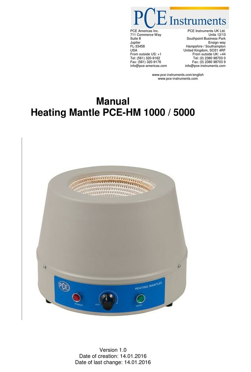 PCE Instruments PCE-HM 1000 manual