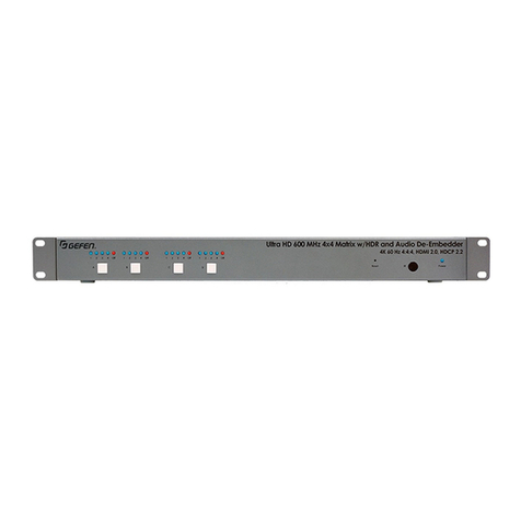 Gefen EXT-UHD600A-44 User manual