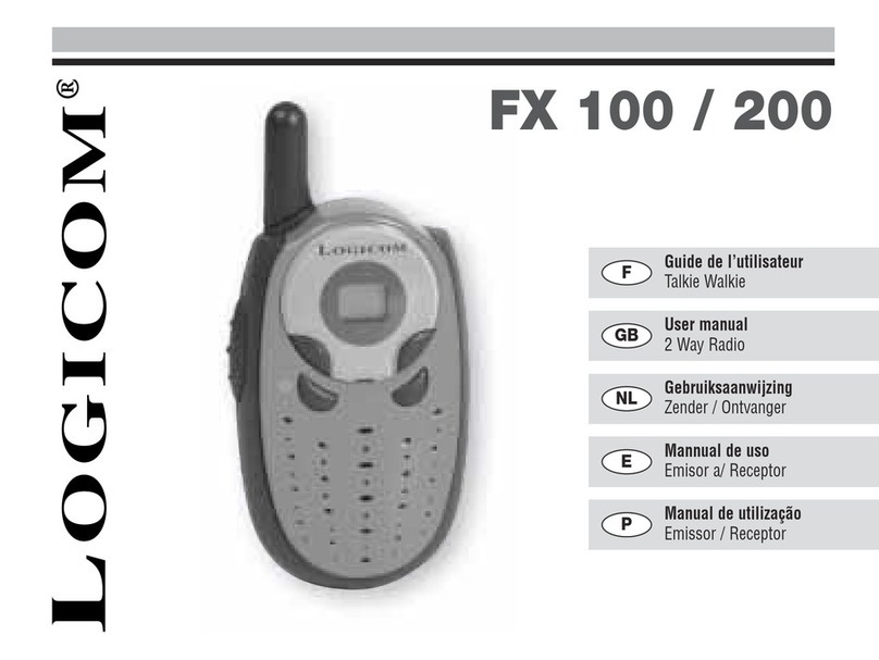LOGICOM FX 100 user manual