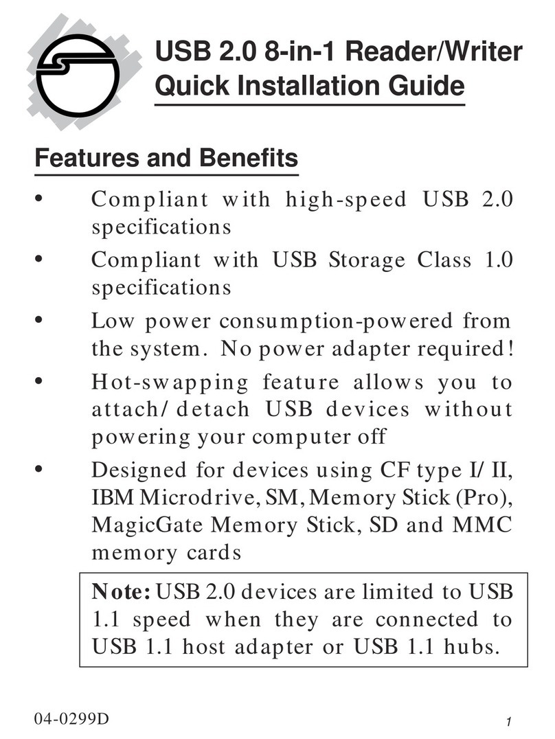 SIIG US2253 Quick installation guide