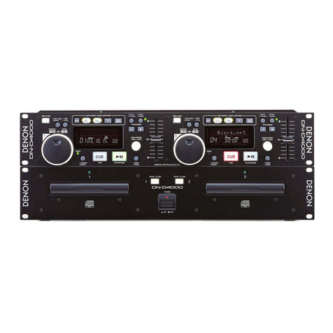 Denon DN-D4000 User manual