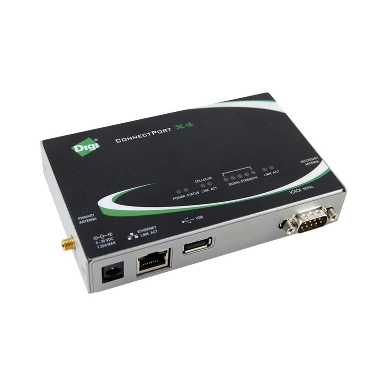 Digi ConnectPort X4 User manual