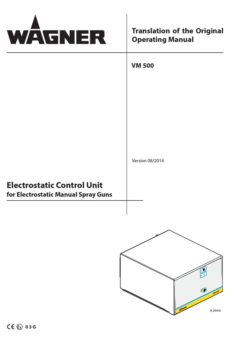 WAGNER VM 500 Operational manual