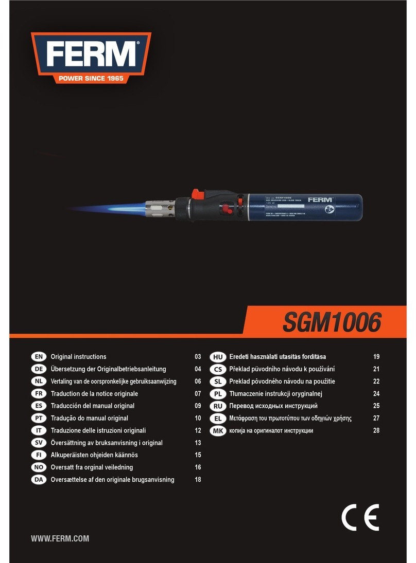 Ferm SGM1006 Original instructions