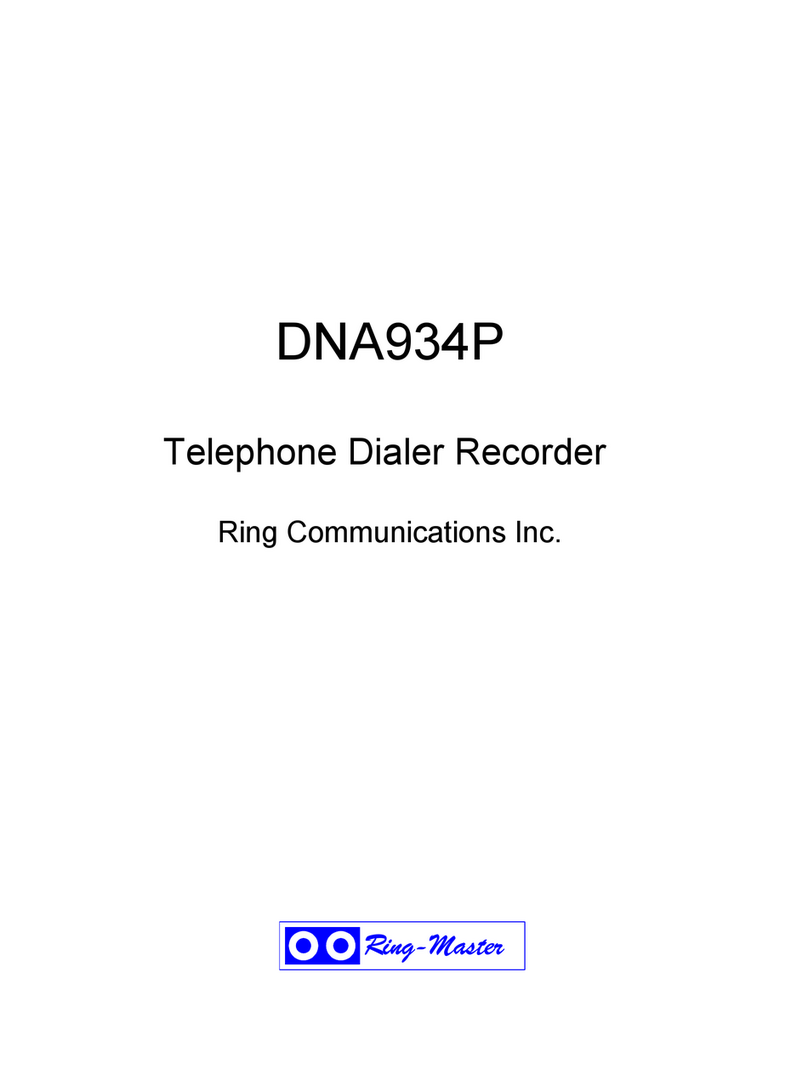 Ringmaster DNA934P manual