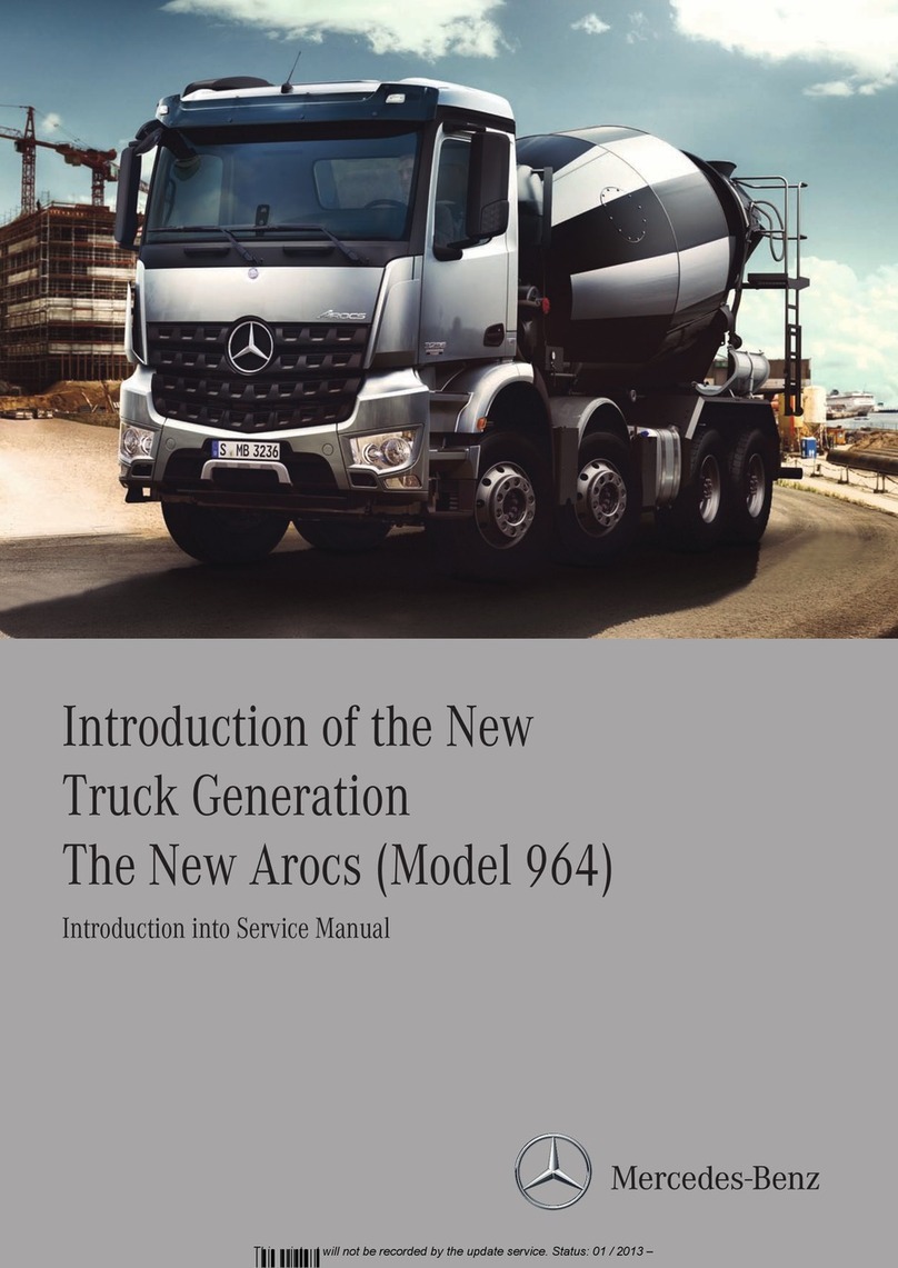 Mercedes-Benz Arocs Introduction into service manual