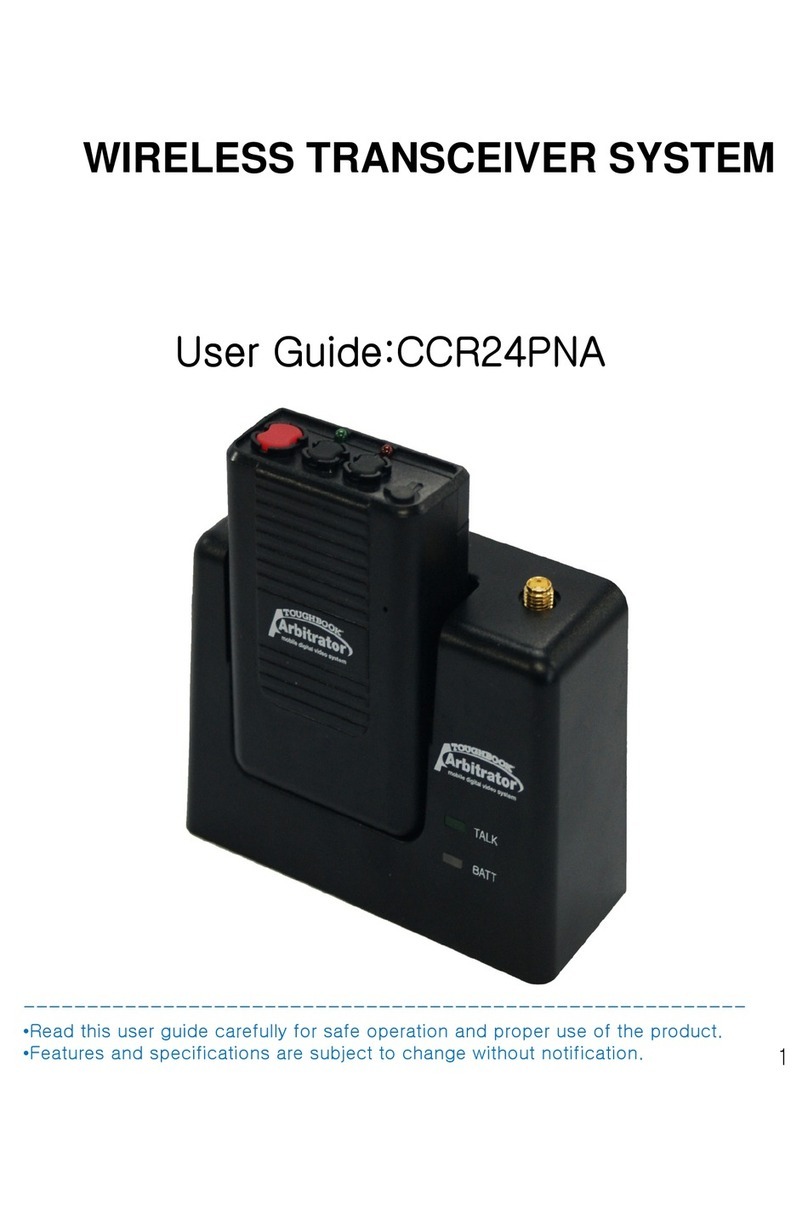 Panasonic CCR24PNA Toughbook Arbitrator user guide