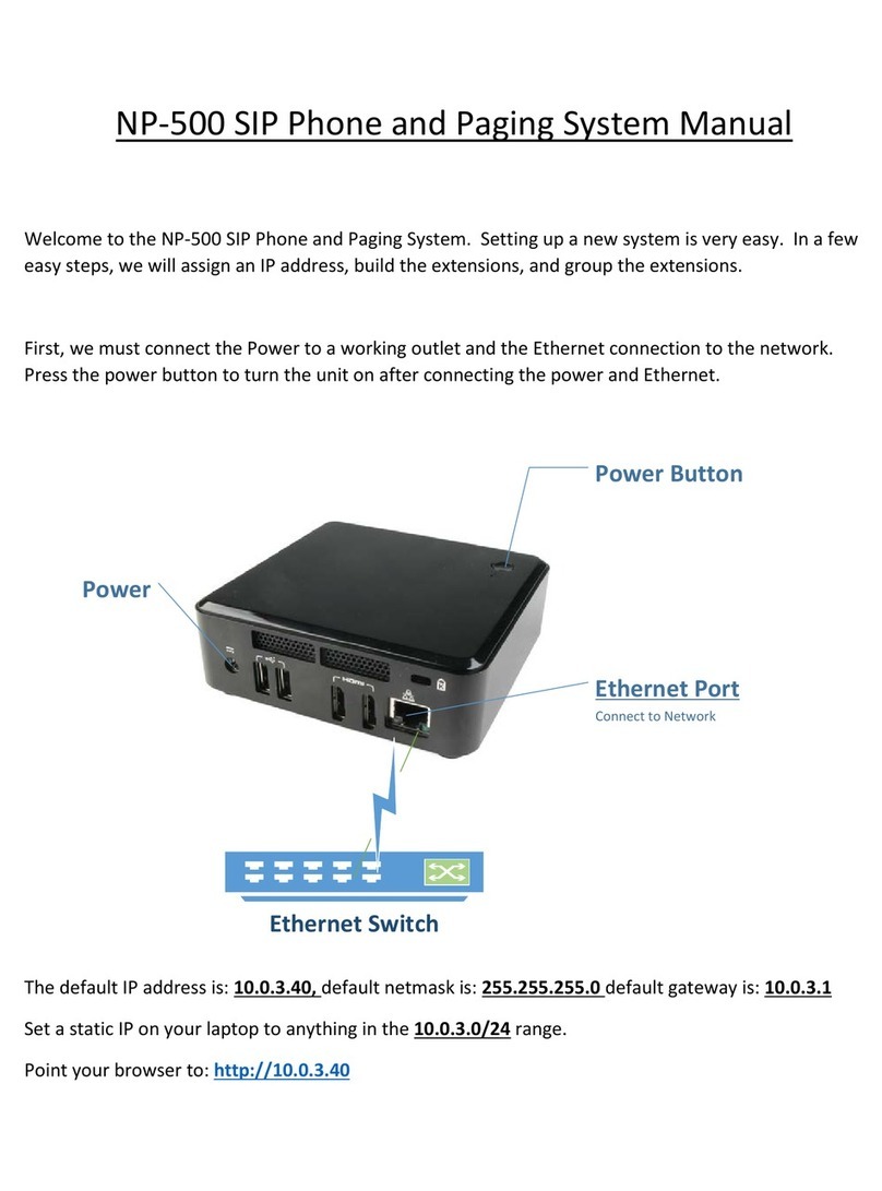 Nytechco NP-500 manual