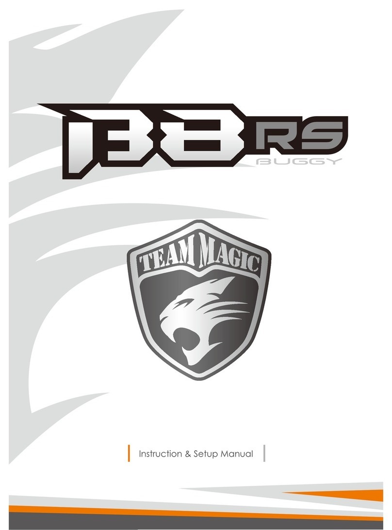 Team Magic B8RS Instruction & setup manual