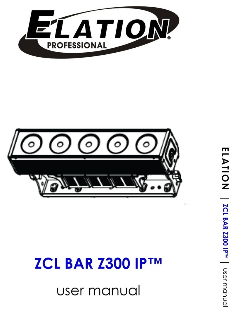 Elation ZCL BAR Z300 IP user manual