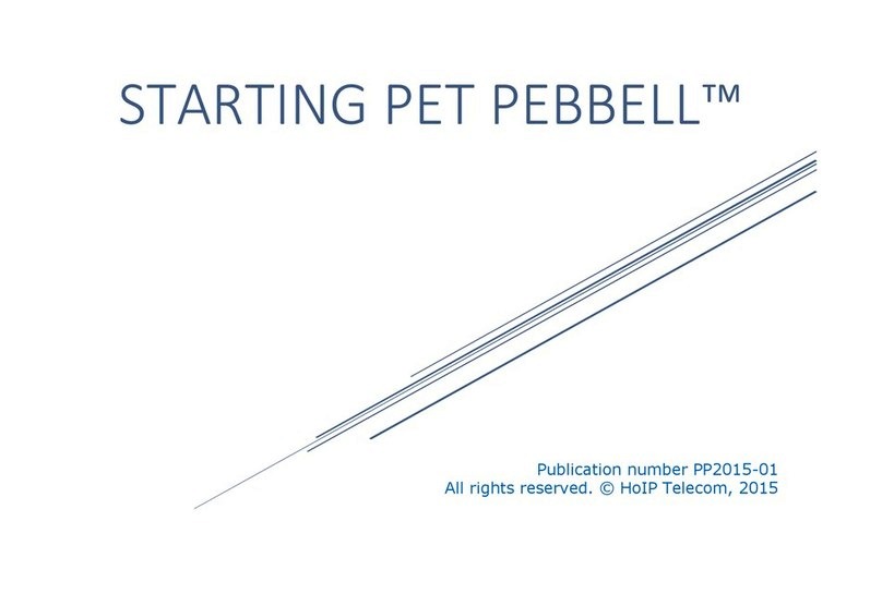 HoIP Telecom PET PEBBELL user manual