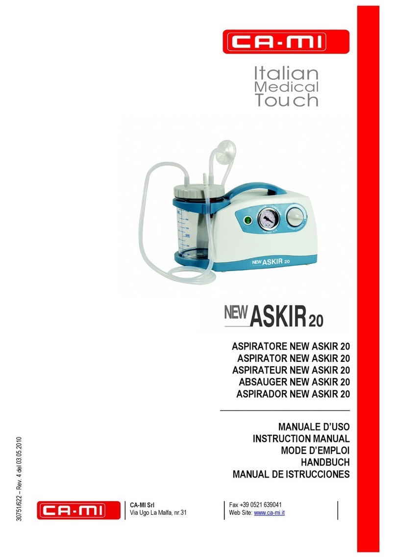CA.MI NEW ASKIR 20 User manual CA.MI NEW ASKIR 20 User manual