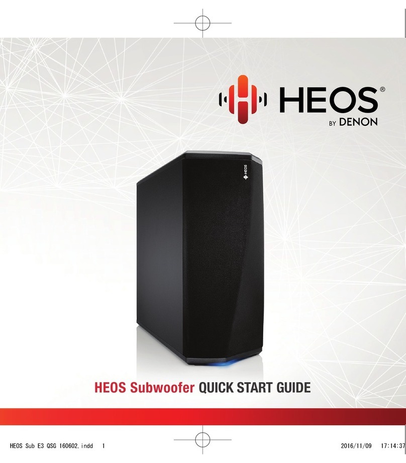 Denon HEOS quick start guide