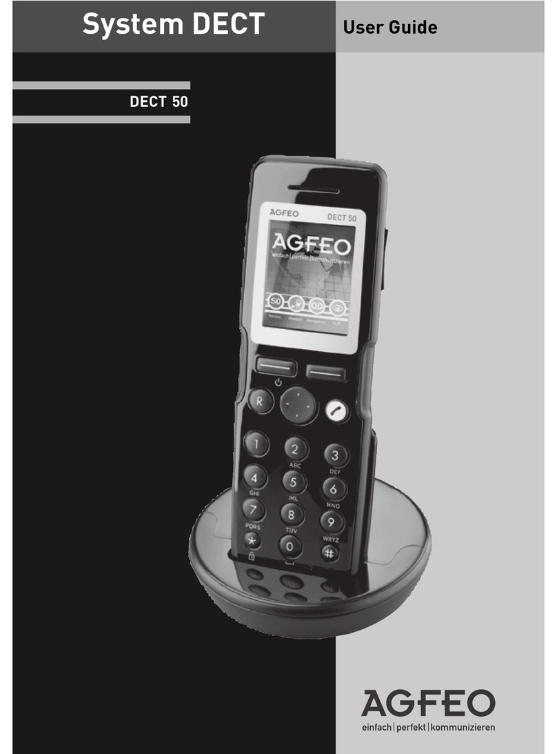 AGFEO DECT 50 user guide