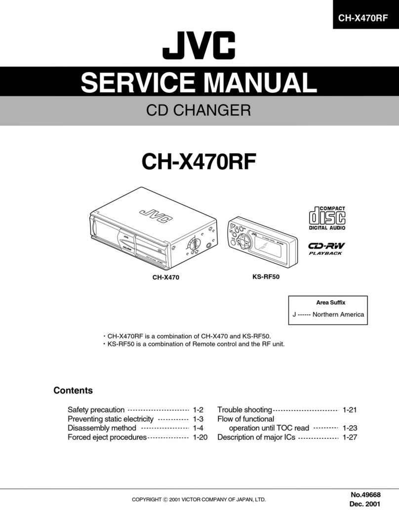 JVC CH-X470RF J User manual