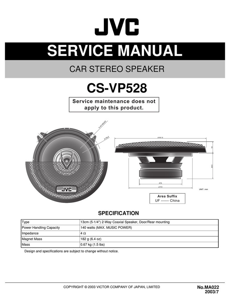 JVC CS-VP528 User manual