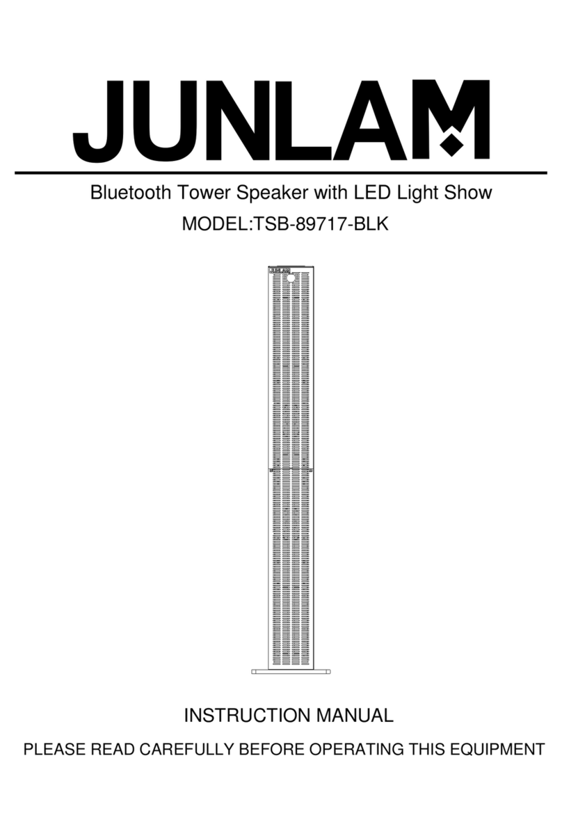 Junlam TSB-89717-BLK instruction manual