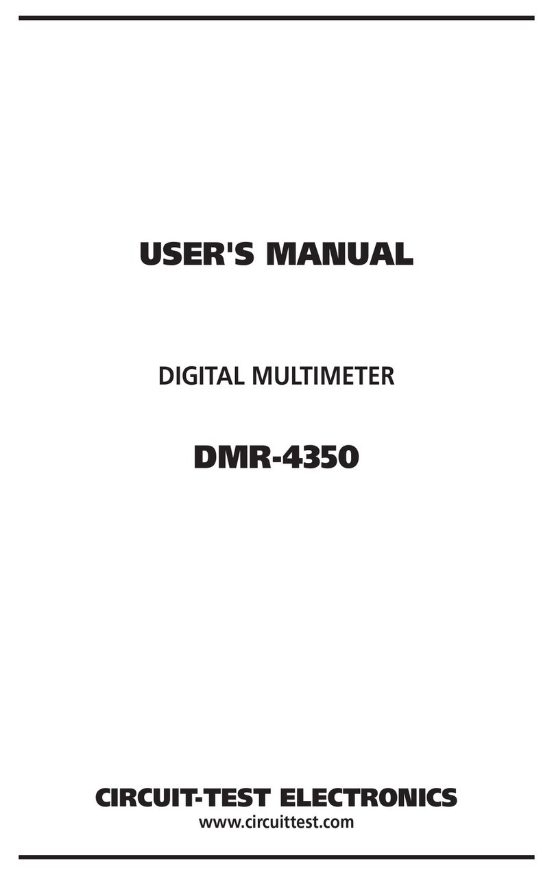 Circuit-test DMR-4350 User manual