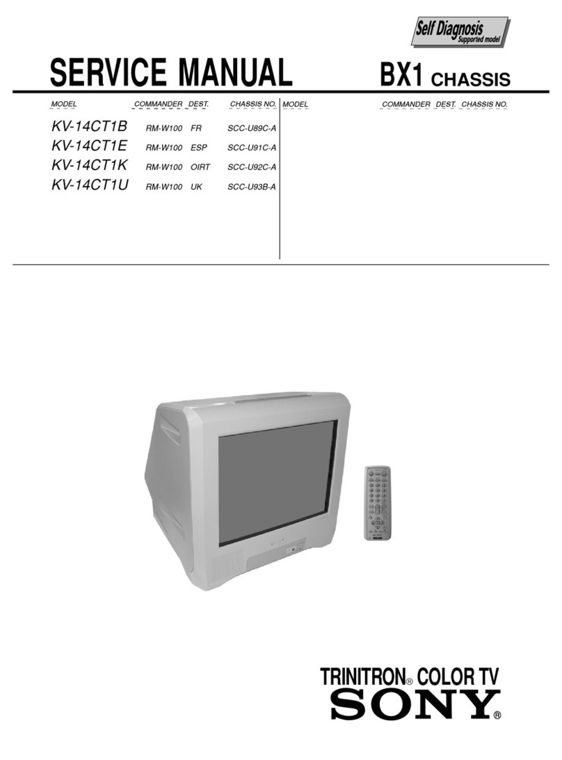 Sony KV-14CT1B User manual Sony KV-14CT1B User manual