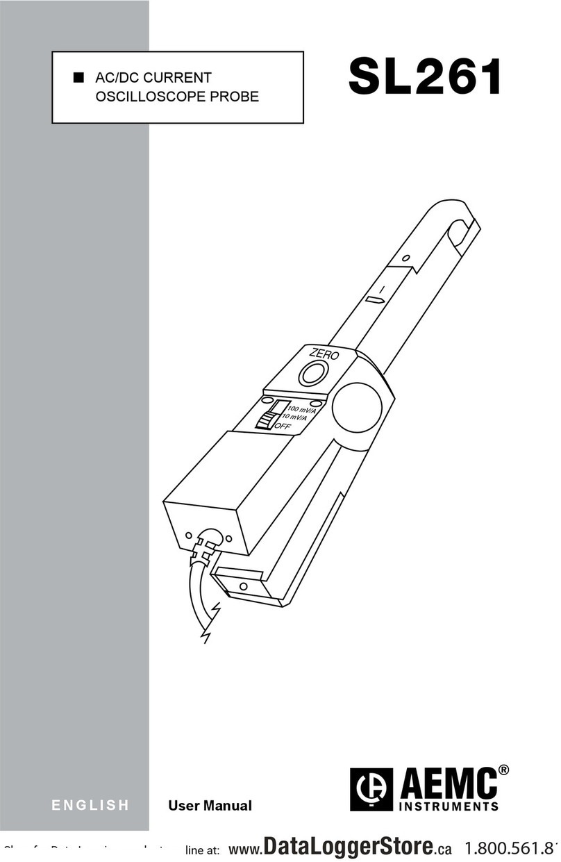 AEMC SL261 user manual