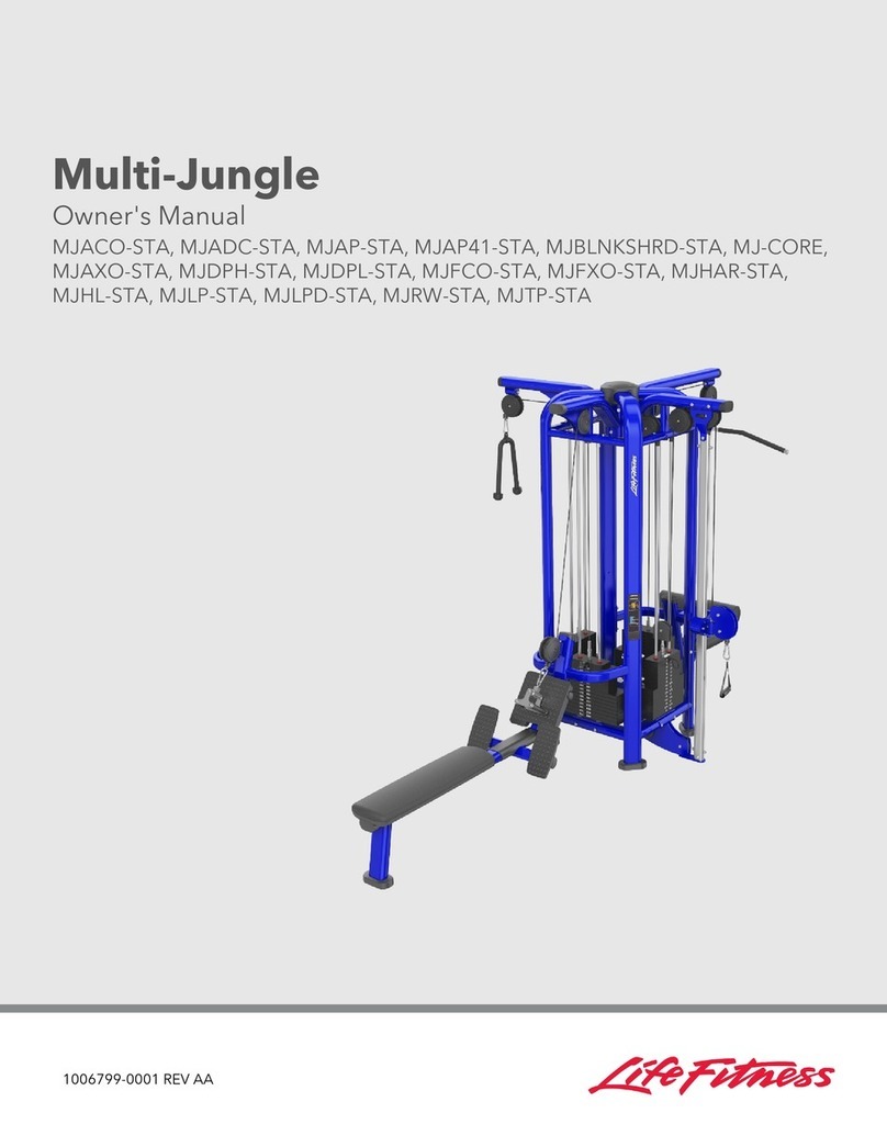 Life Fitness MJACO-STA owner's manual Life Fitness MJACO-STA owner's manual