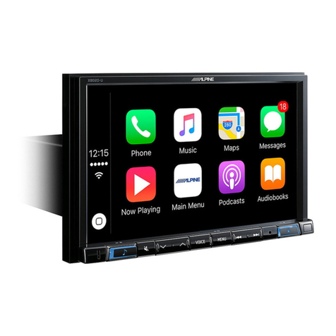 Alpine X902D Series User manual