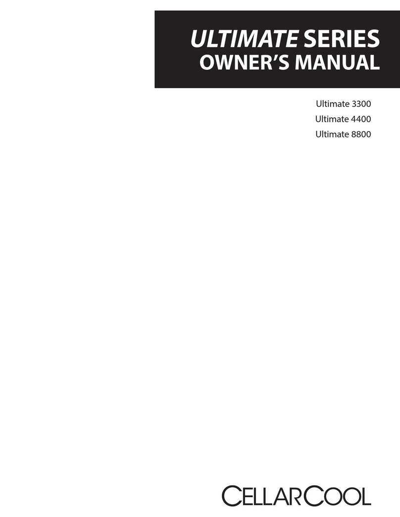Cellar Cool Ultimate 3300 owner's manual