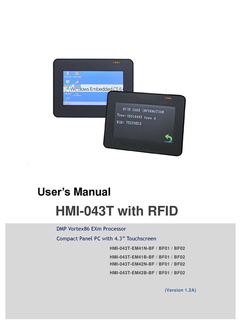 ICOP Technology HMI-043T-EM41N-BF User manual